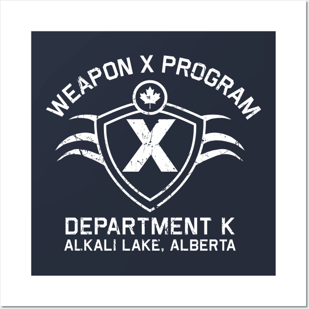 Weapon X Program Wall Art by PopCultureShirts